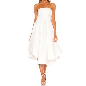 C/MEO Collective vibrant dress in ivory